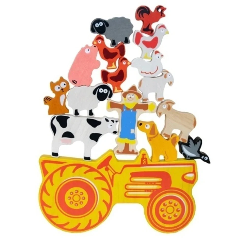 Begin Again Tractor Stacking Balancing Game & Playset​​​​ - Picture 9 of 9